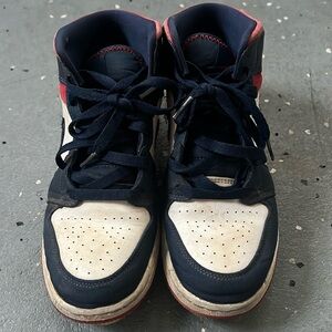 Custom Jordan 1 sneakers turned into cleats